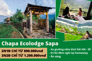 Combo Sapa: Chapa  Ecolodge 